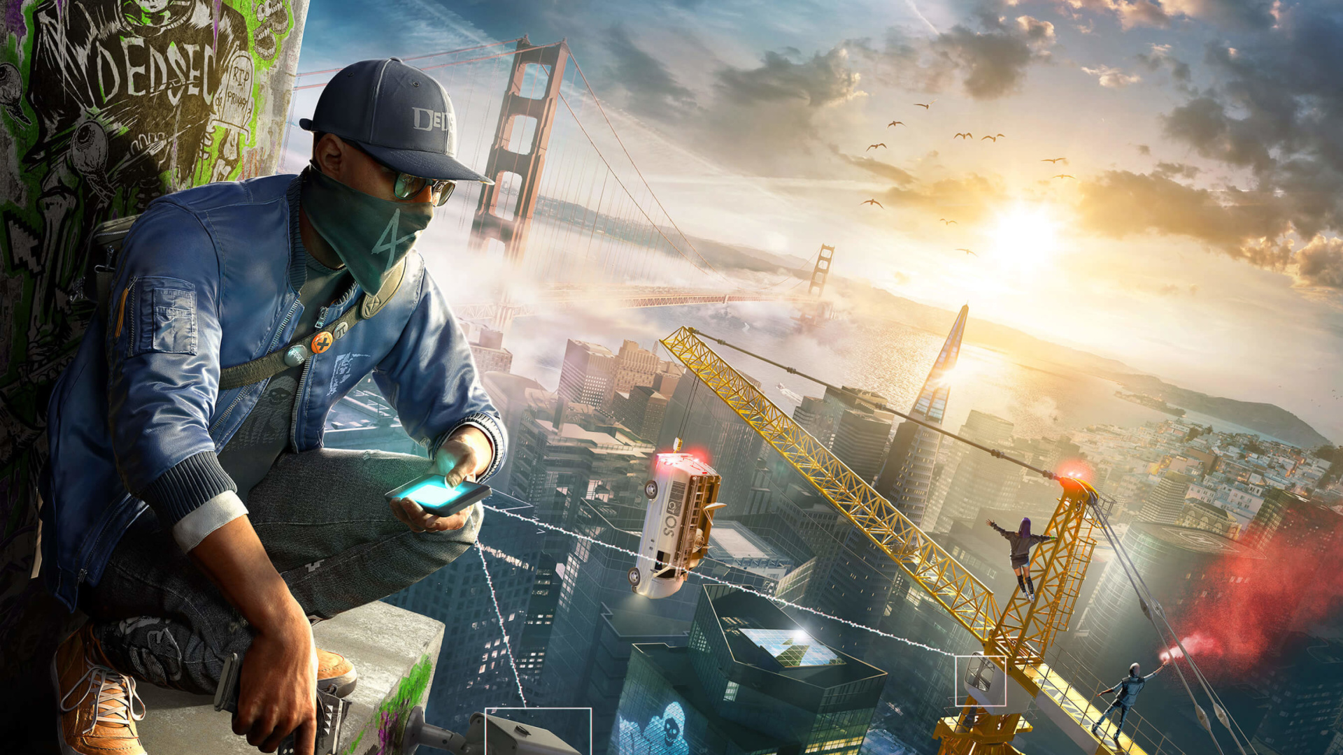 Das Watch Dogs 2 Wallpaper 1920x1080