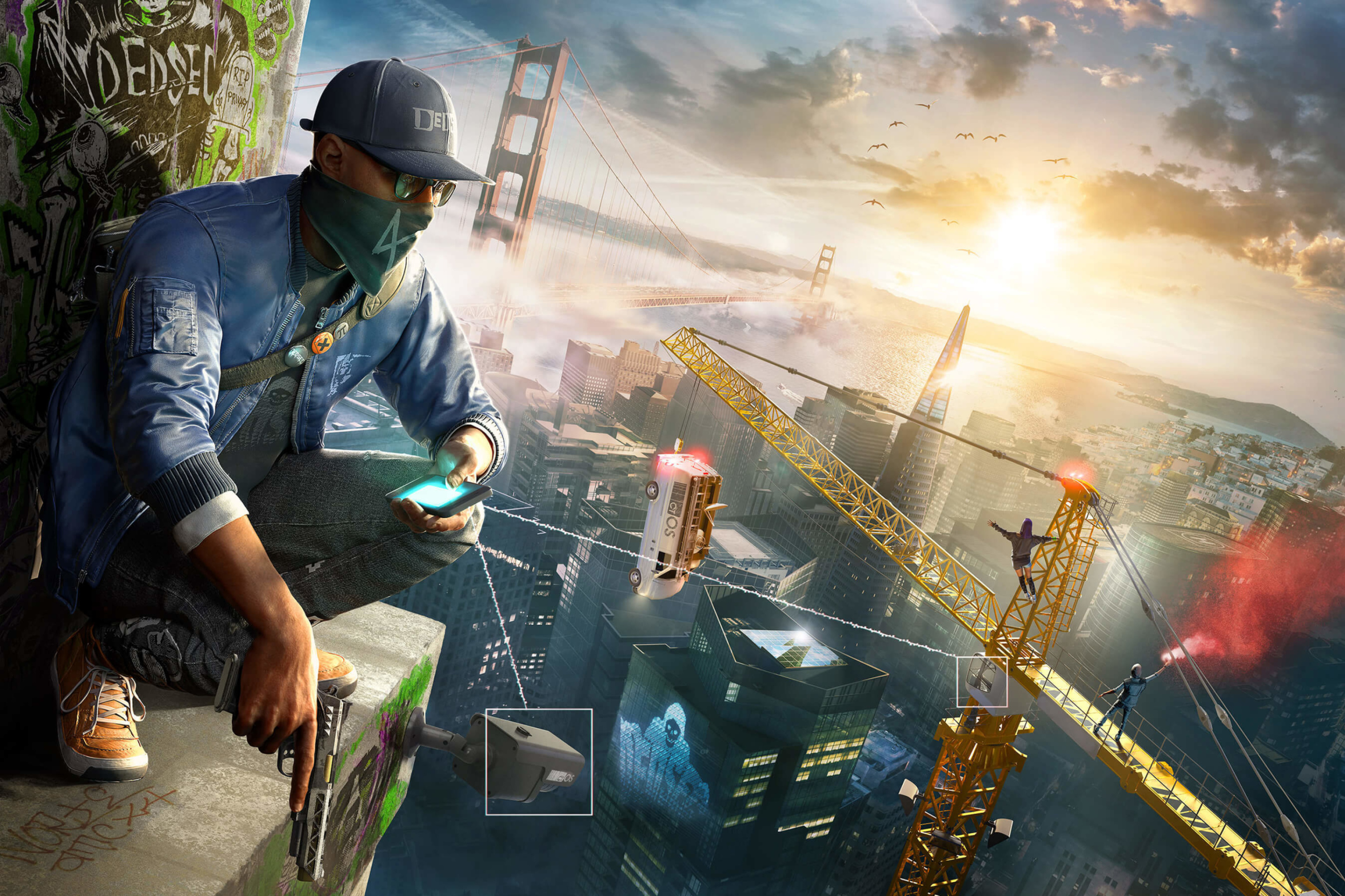 Fondo de pantalla Watch Dogs 2 2880x1920