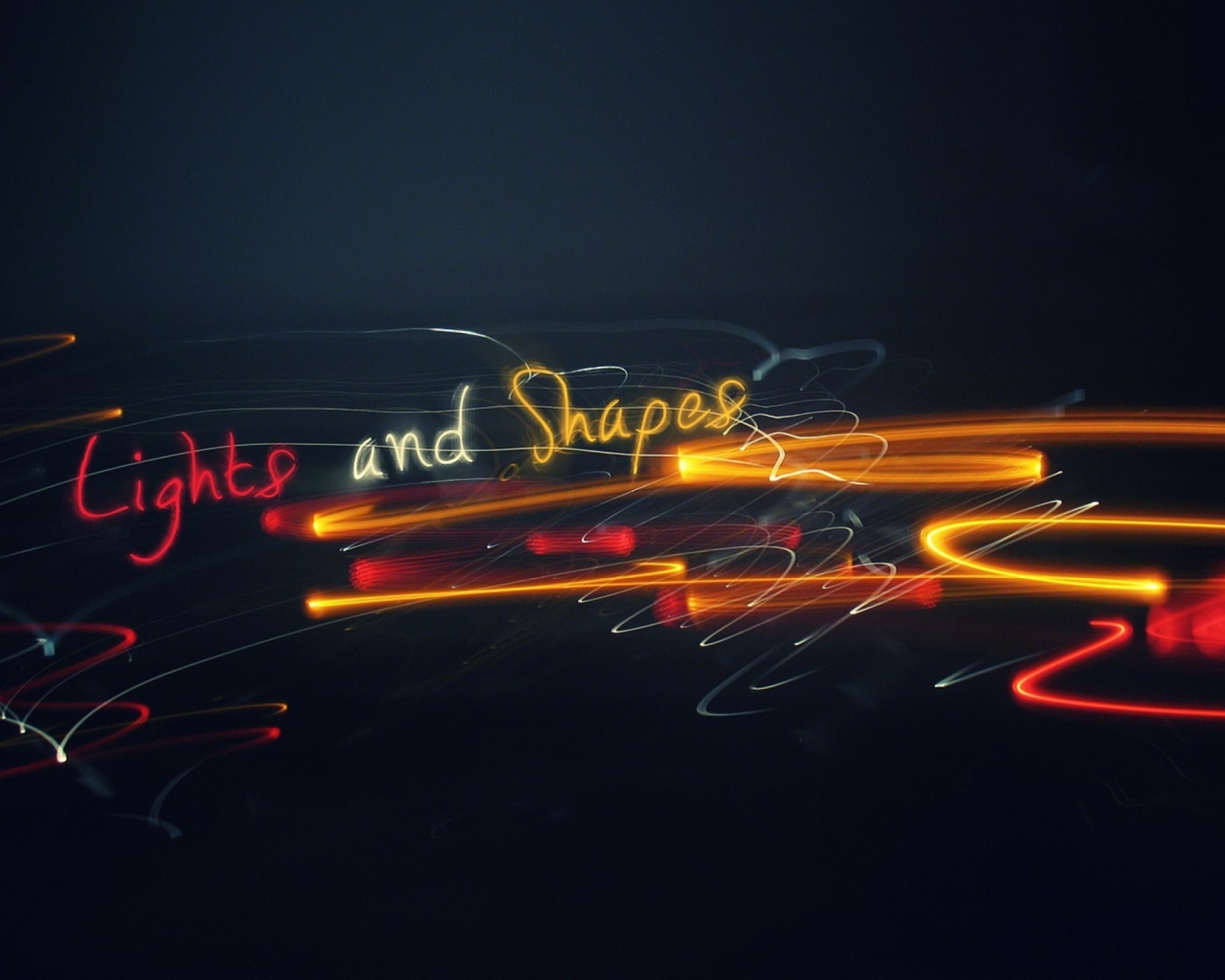 Das Lights And Shapes Wallpaper 1600x1280