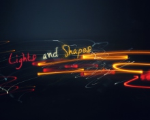 Das Lights And Shapes Wallpaper 220x176