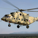 Обои Mil Mi 17 Russian Helicopter 128x128