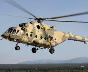 Обои Mil Mi 17 Russian Helicopter 176x144
