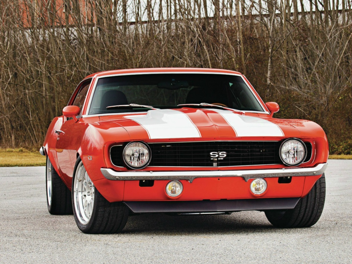 Fondo de pantalla Chevrolet Camaro SS 1968 1152x864