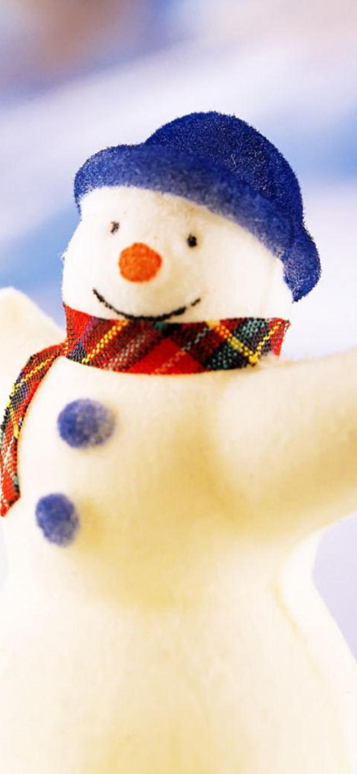 Sfondi Happy Snowman 1170x2532