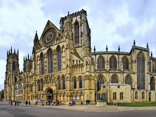 Das Minster, York Wallpaper 320x240