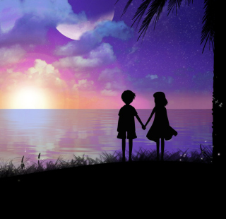 Holding Hands At Sunset - Fondos de pantalla gratis para iPad Air