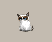 Fondo de pantalla Grumpy Cat Drawing 176x144