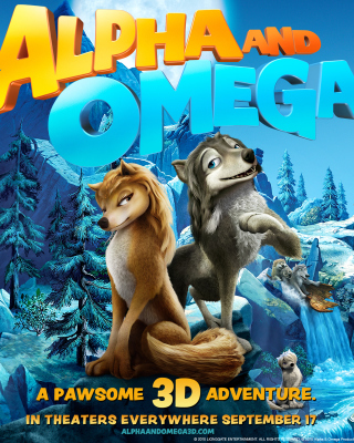 Alpha and Omega 3D - Obrázkek zdarma pro 320x480
