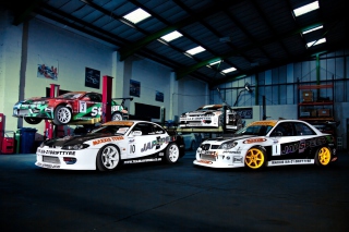Subaru In The Garage Wallpaper for Android, iPhone and iPad