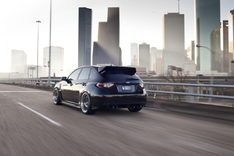 Subaru STi wallpaper 480x320