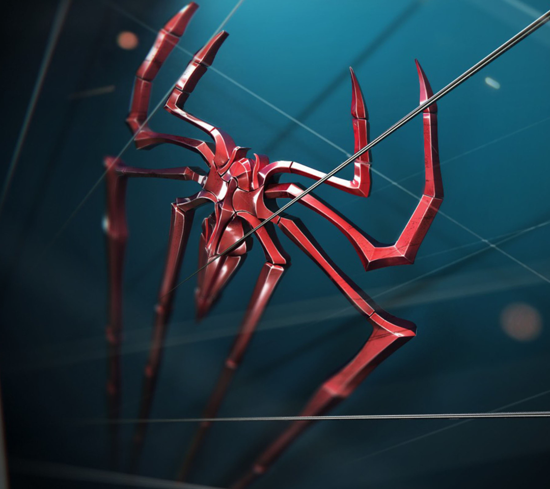 Das Spider Logo Wallpaper 1080x960