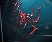 Fondo de pantalla Spider Logo 220x176
