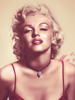 Fondo de pantalla Marilyn Monroe 240x320