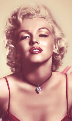 Fondo de pantalla Marilyn Monroe 240x400