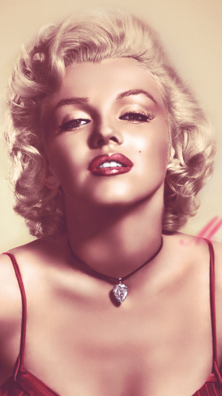 Das Marilyn Monroe Wallpaper 750x1334