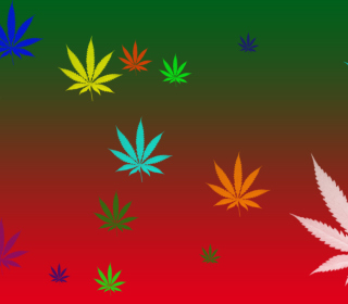 Weed Colours papel de parede para celular para 1024x1024