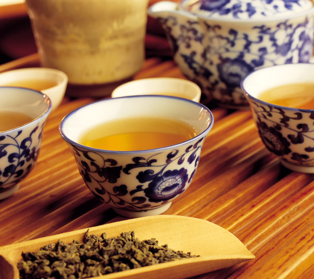 Das Japanese Green Tea Hibiki Wallpaper 1080x960