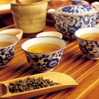 Japanese Green Tea Hibiki - Obrázkek zdarma pro 208x208