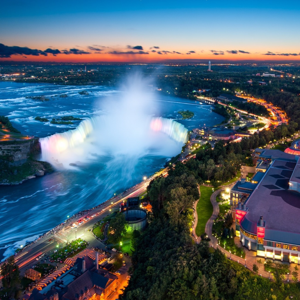Fondo de pantalla Niagara Falls Ontario 1024x1024