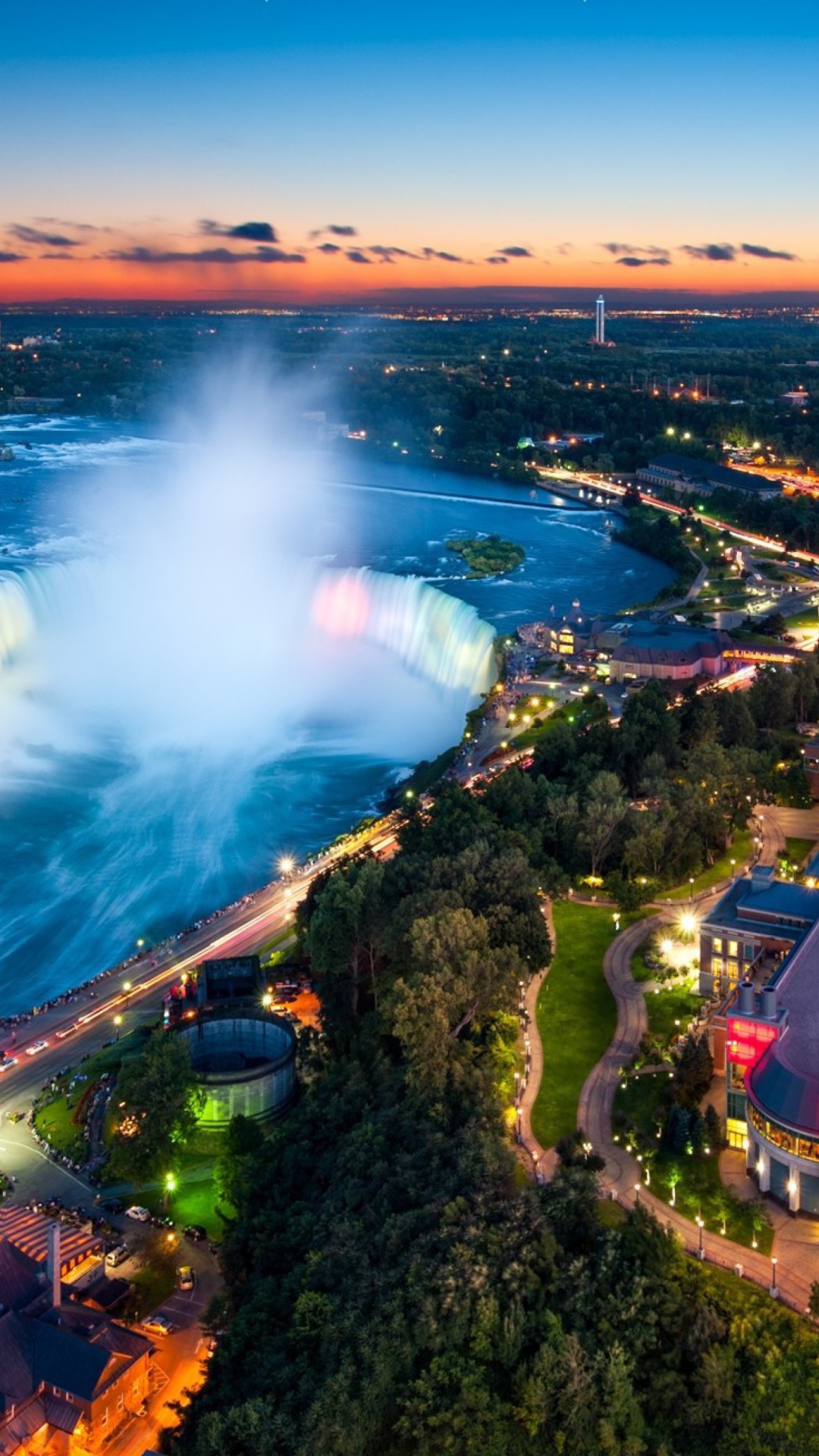 Sfondi Niagara Falls Ontario 1080x1920