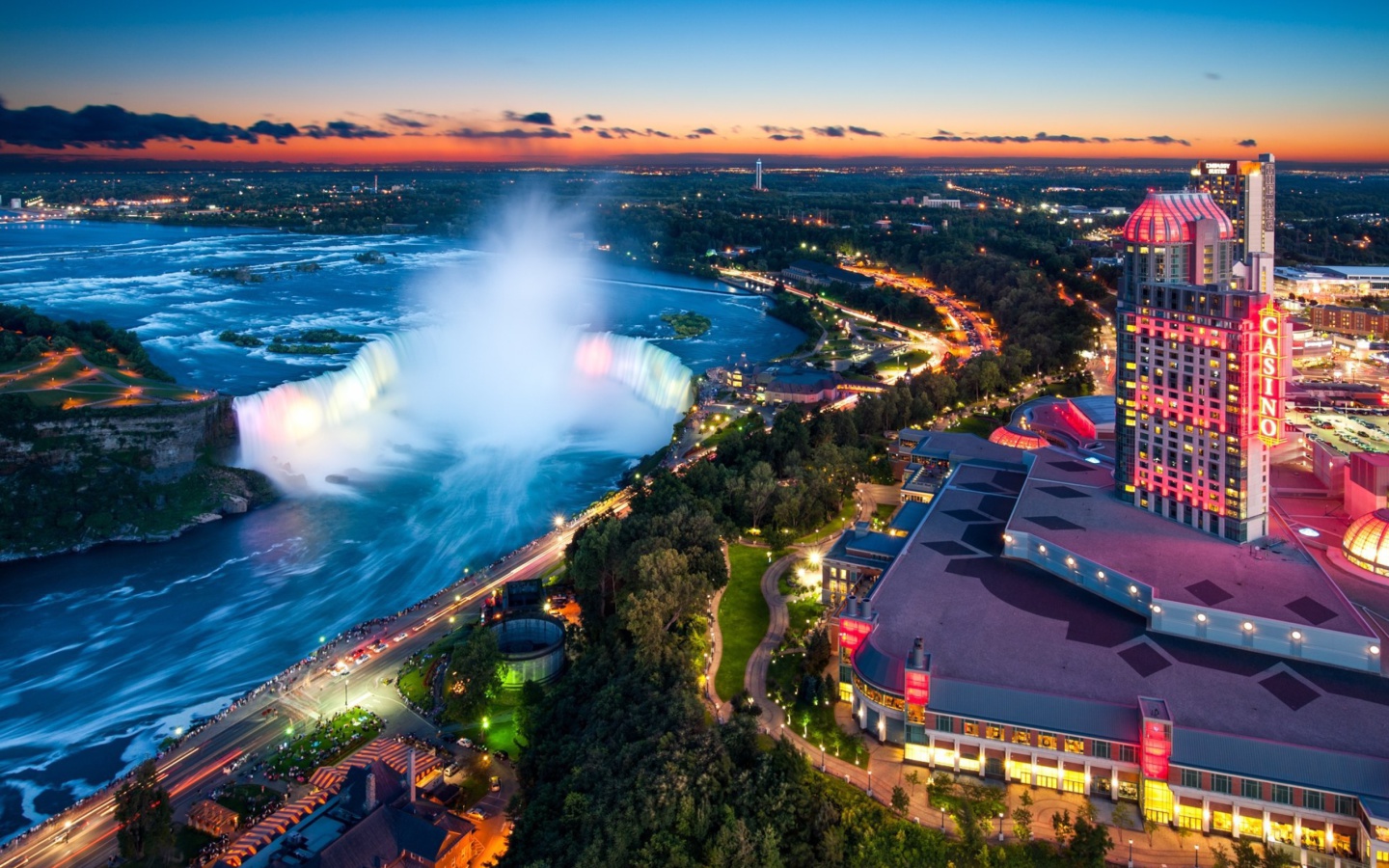 Sfondi Niagara Falls Ontario 1440x900