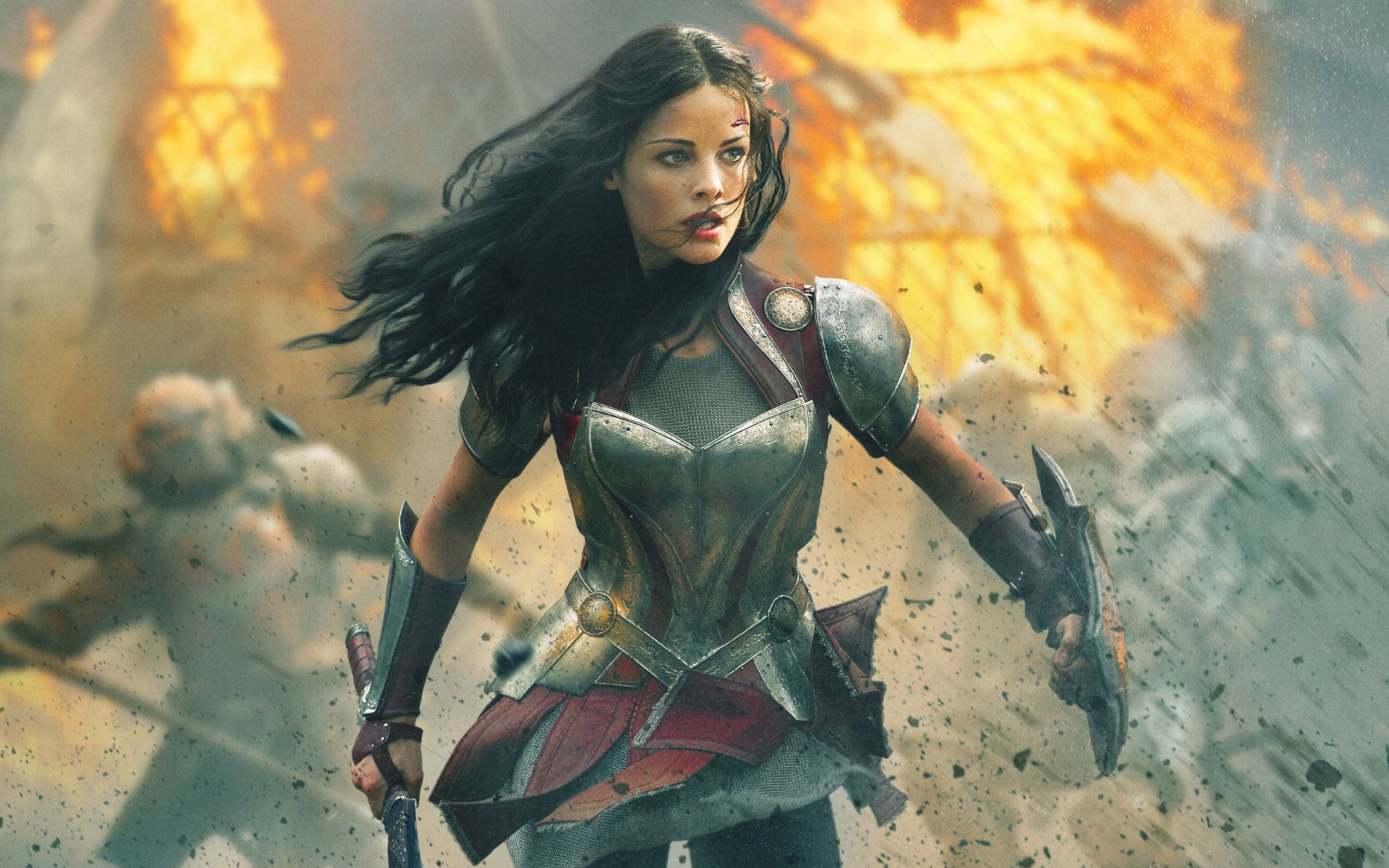 Jaimie Alexander In Thor 2 wallpaper 1920x1200