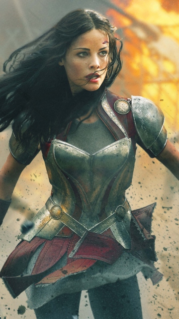 Fondo de pantalla Jaimie Alexander In Thor 2 360x640