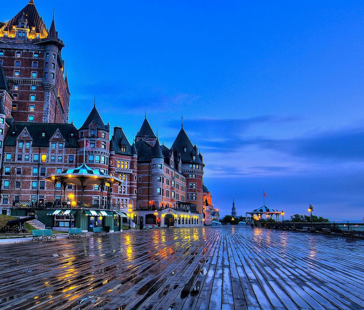 Château Frontenac - Grand Hotel in Quebec screenshot #1 1200x1024