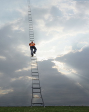 Das Ladder To Heaven Wallpaper 176x220