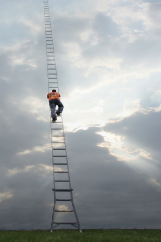 Ladder To Heaven wallpaper 320x480