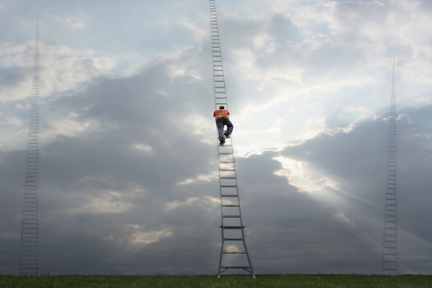 Das Ladder To Heaven Wallpaper 480x320