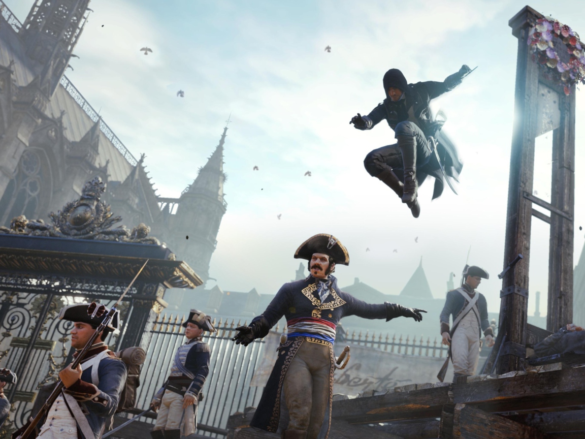 Screenshot №1 pro téma Assassin's Creed Unity 1152x864