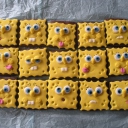 Обои Spongebop Squarepants Cookies 128x128