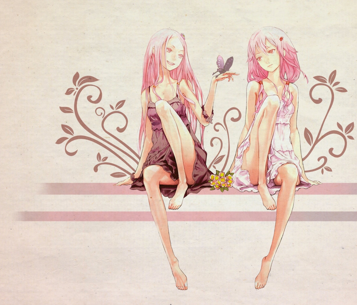 Обои Guilty Crown 1200x1024