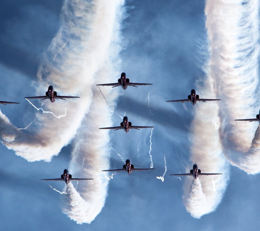 Screenshot №1 pro téma Royal Air Force Aerobatic Team 1080x960