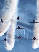 Screenshot №1 pro téma Royal Air Force Aerobatic Team 132x176