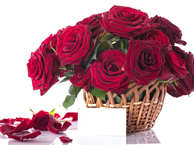 Roses Bouquet wallpaper 640x480