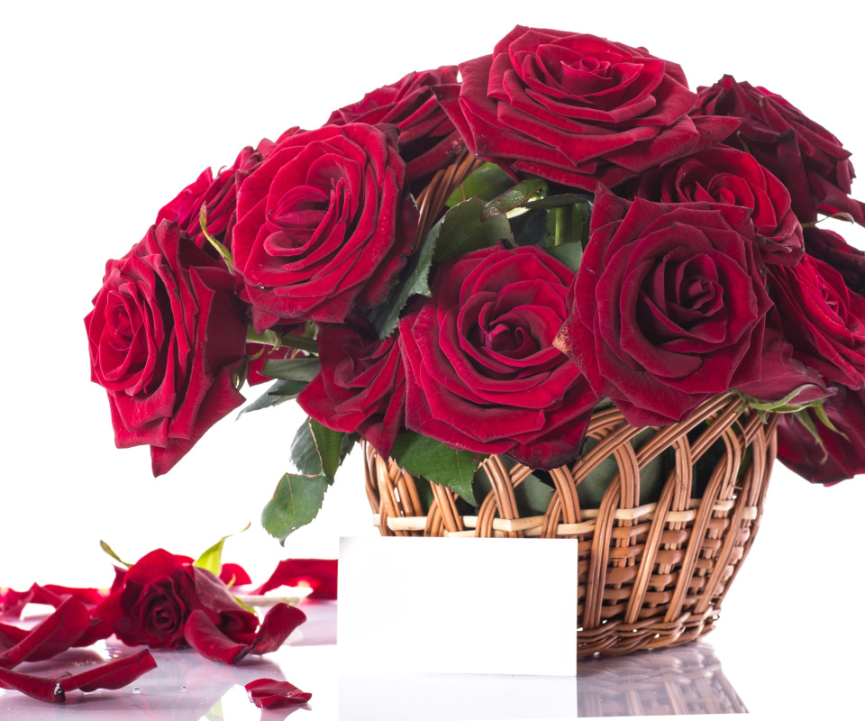Fondo de pantalla Roses Bouquet 960x800