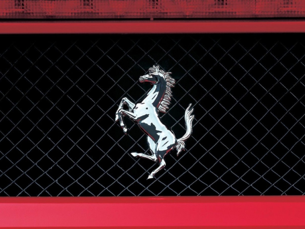 Das Ferrari Logo Wallpaper 1024x768