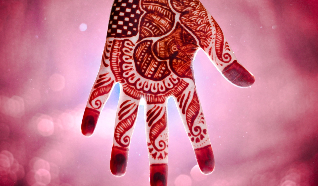 Das Mehandi Wallpaper 1024x600