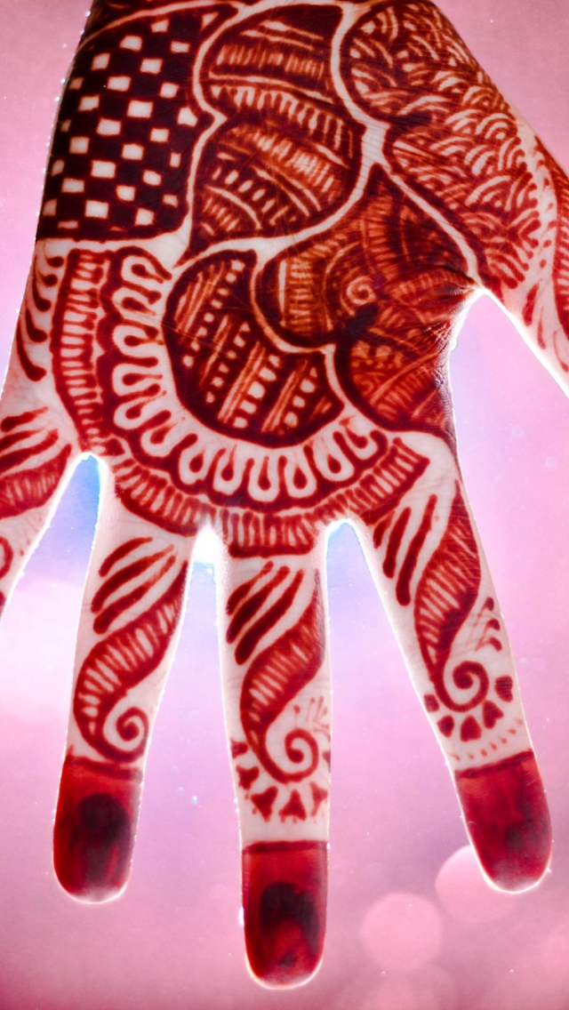 Mehandi wallpaper 640x1136