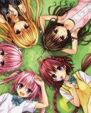 Fondo de pantalla To Love-Ru 128x160