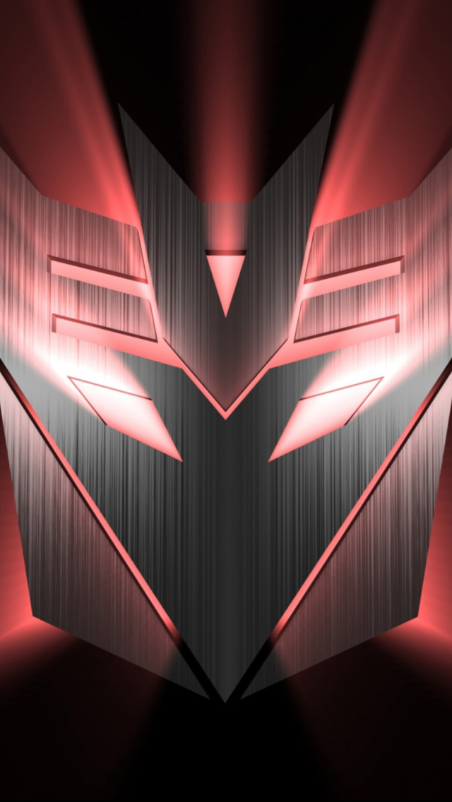 Das Decepticon Logo Wallpaper 640x1136