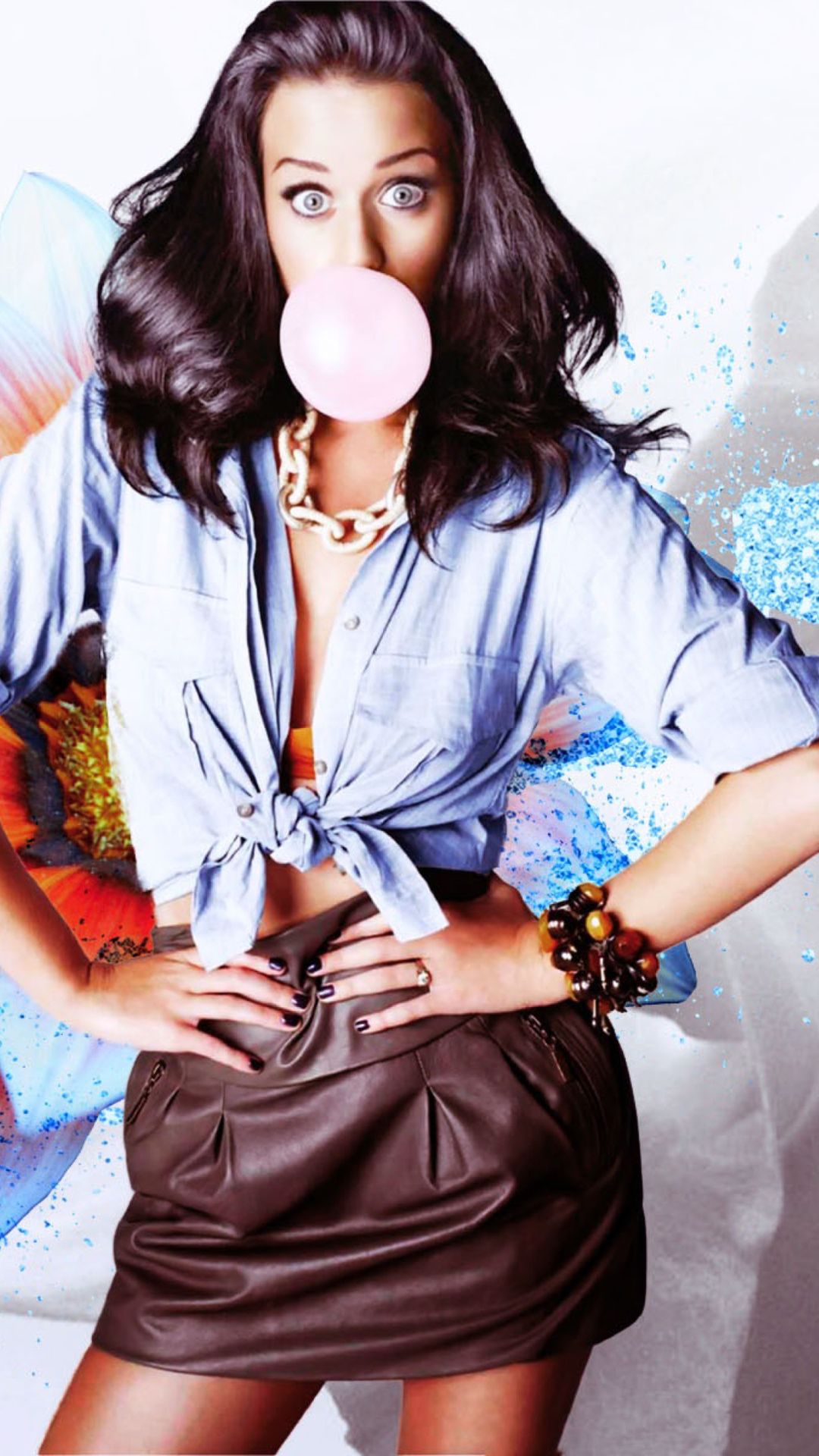 Das Katy Perry Bubblegum Wallpaper 1080x1920