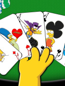Simpsons Cards screenshot #1 132x176
