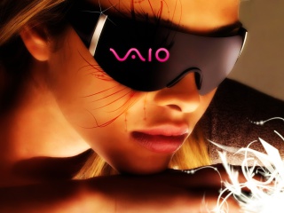 Das Sony Vaio 3d Glasses Wallpaper 320x240