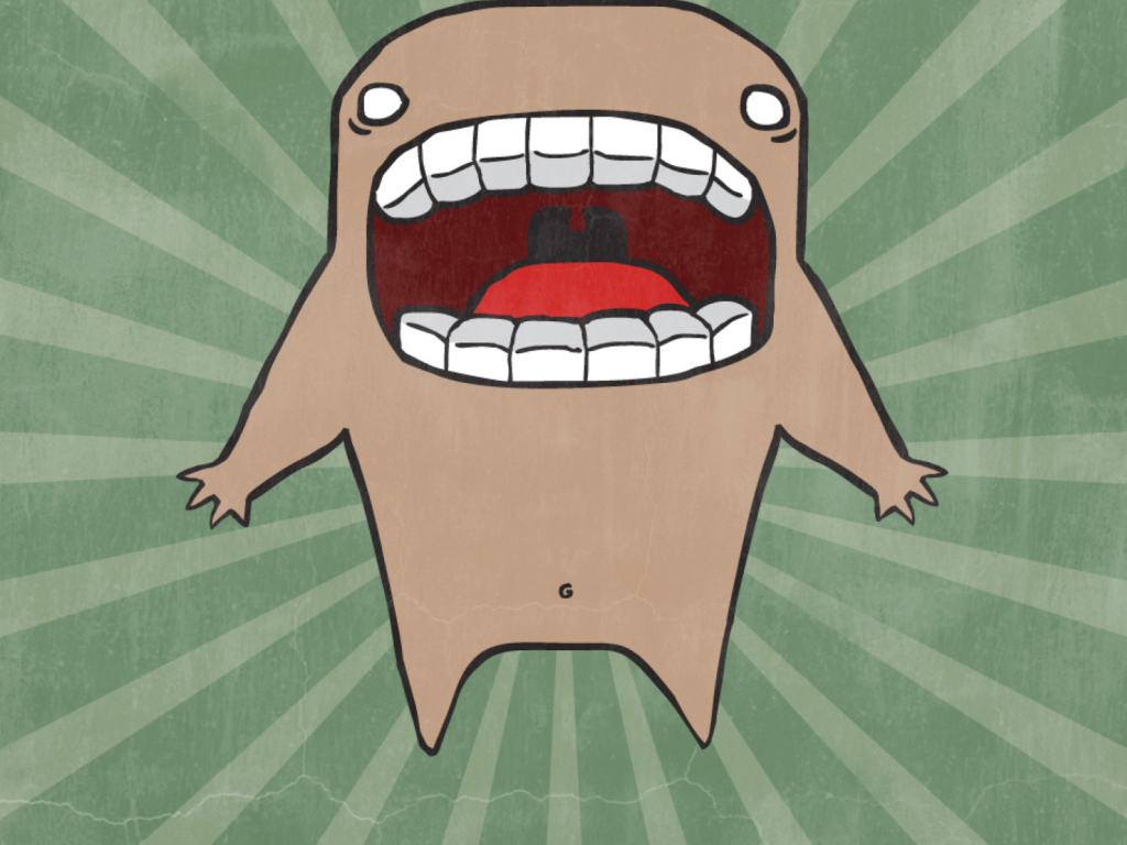 Screenshot №1 pro téma Screaming Monster 1024x768