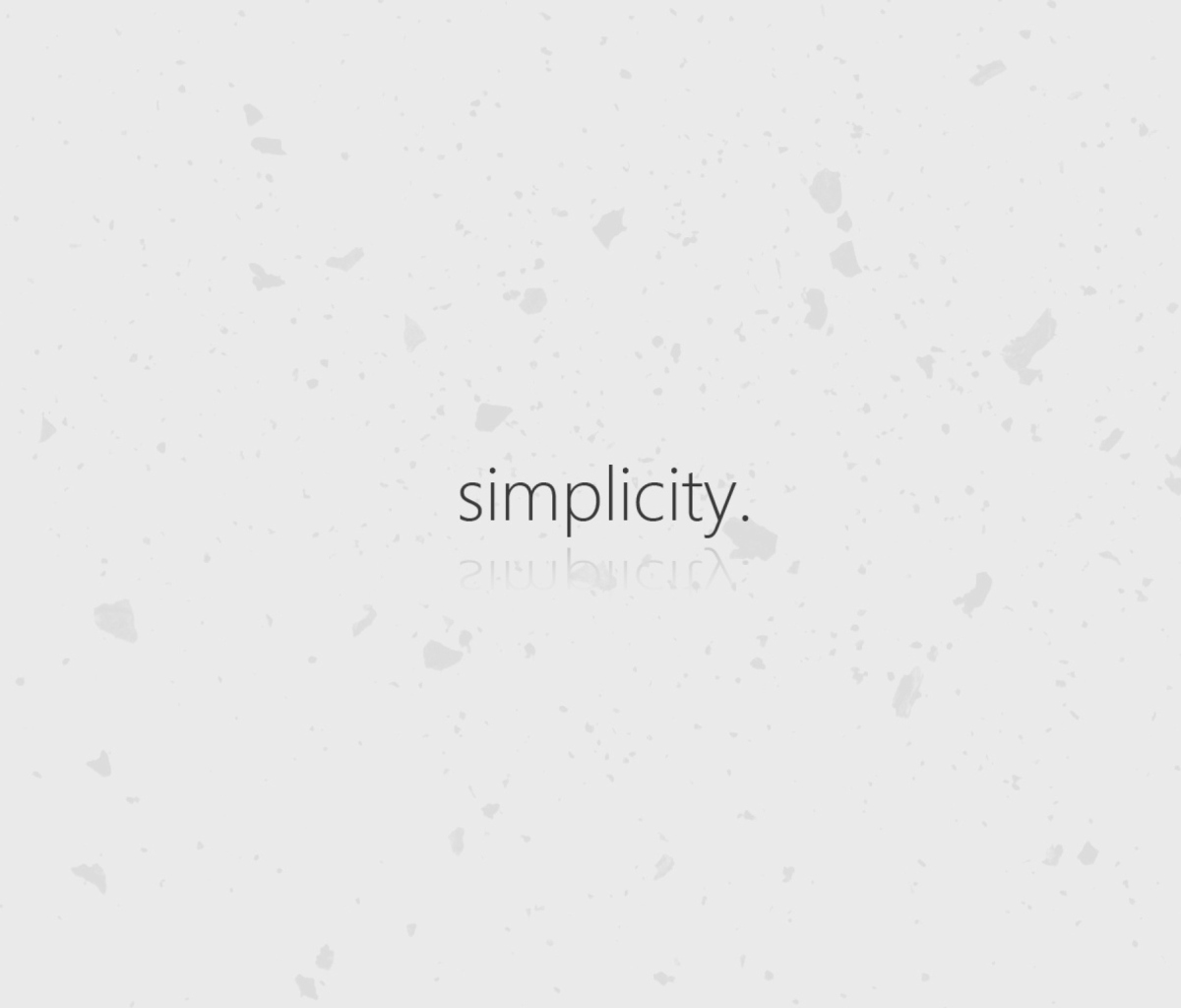 Das Simplicity Wallpaper 1200x1024