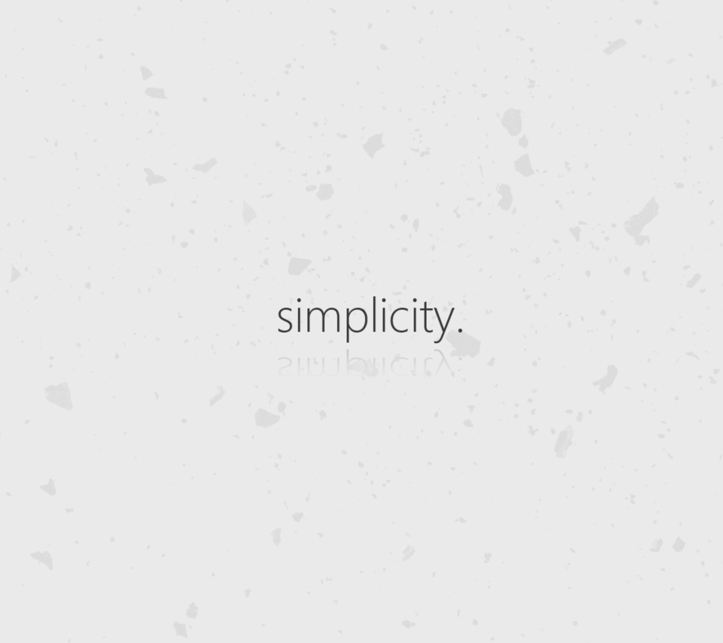 Das Simplicity Wallpaper 1440x1280