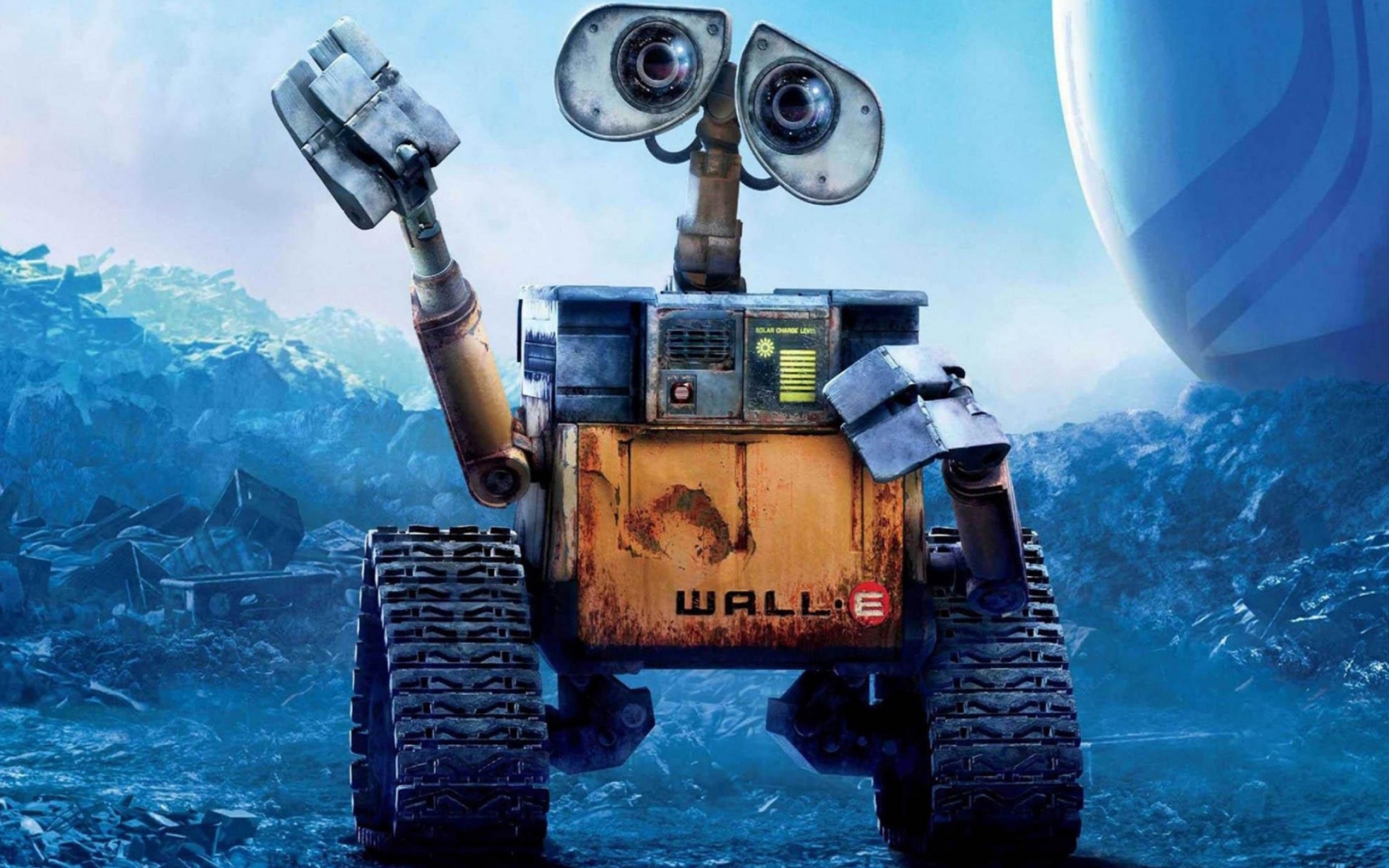 Das Cute Wall E Wallpaper 1680x1050